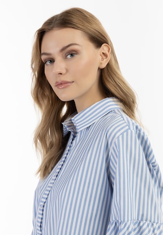 DreiMaster Vintage Bluse in Blau