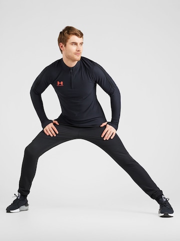 UNDER ARMOUR Athletic Sweater 'Challenger Pro' in Black