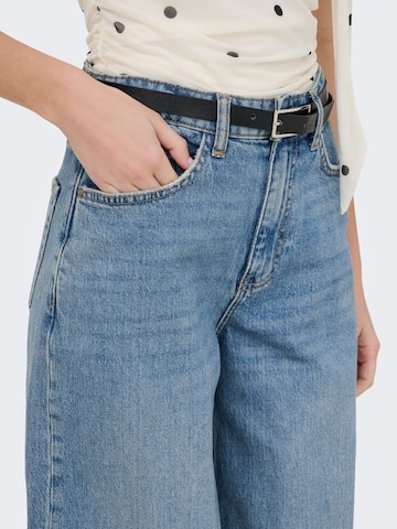 JDY Tall Wide leg Jeans 'JDYCArina' in Blauw