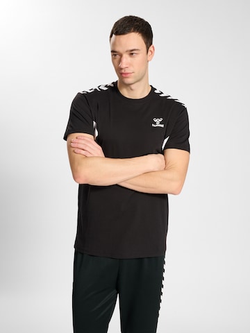 Hummel Functioneel shirt 'Staltic' in Zwart: voorkant