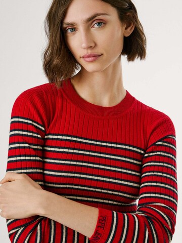 Pepe Jeans Pullover 'Clarissa' in Rot