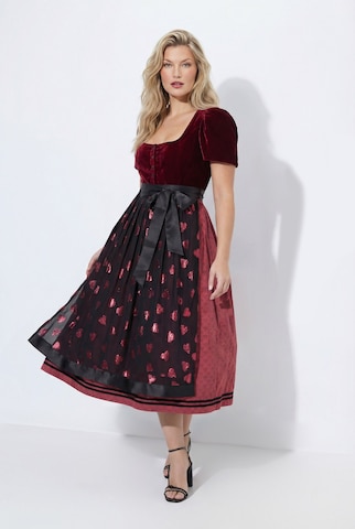 Ulla Popken Kleid in Rot: Vorderseite