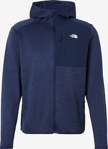 THE NORTH FACE Функциональная флисовая куртка 'TNF' в Синий: спереди
