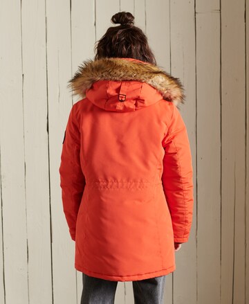 Superdry Winterjas in Oranje