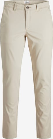 JACK & JONES Slimfit Chinobyxa 'Marco Bowie' i beige: framsida