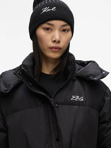 Karl Lagerfeld Mantel in Schwarz