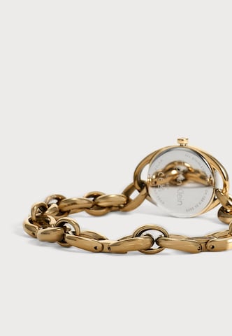 Calvin Klein - Reloj analógico 'PURE' en oro: atrás