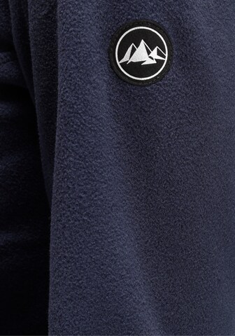POLARINO Athletic Fleece Jacket in Blue