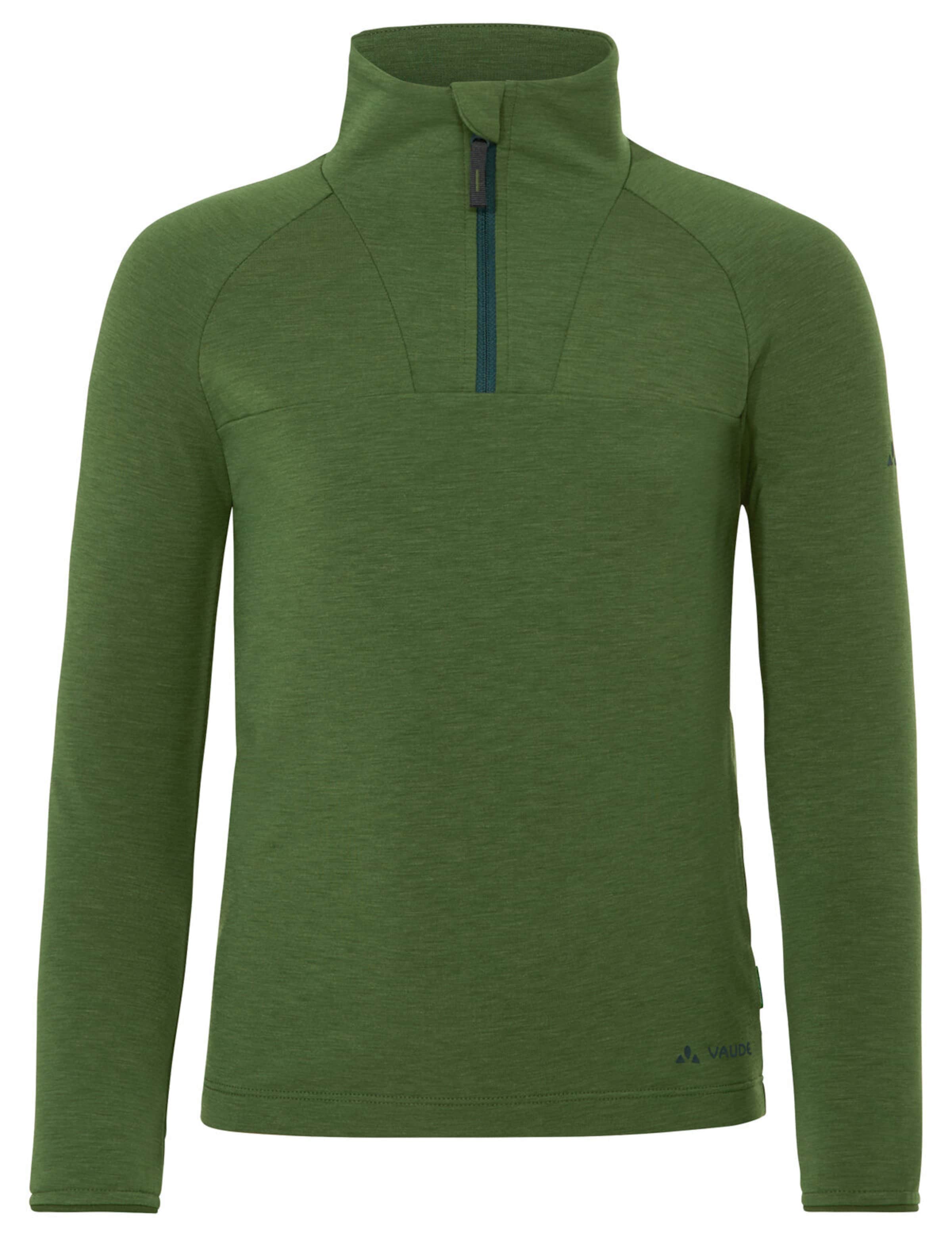 VAUDE Sportieve trui 'Rokua' in Groen: voorkant