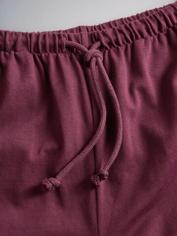 The Set - Pierna ancha Pantalón en azul