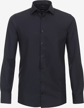 VENTI Regular Fit Hemd in Schwarz: predná strana