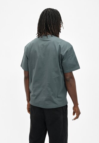 Cleptomanicx T-Shirt 'Boxy Tee Ligull Boxy Crop' in Grau
