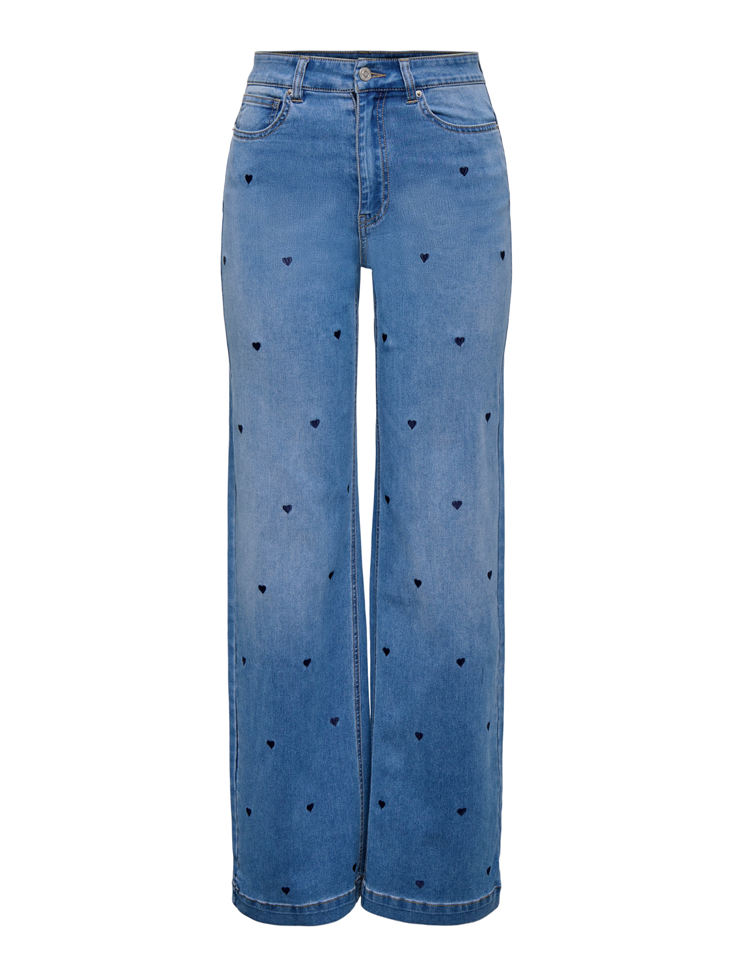 ONLY Wide Leg Jeans 'ONLMADISON-ROYAL' in Blau: Vorderseite