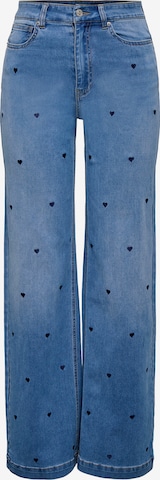 ONLY Wide leg Jeans 'ONLMADISON-ROYAL' in Blue: front