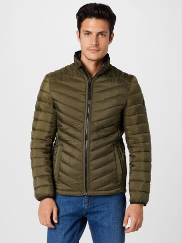 TOM TAILOR - Chaqueta de entretiempo en verde: frente