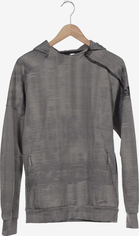 ADIDAS PERFORMANCE Sweatshirt & Zip-Up Hoodie in XL in Grey: front