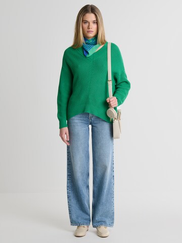 BIG STAR Sweater 'CYNTIANA' in Green