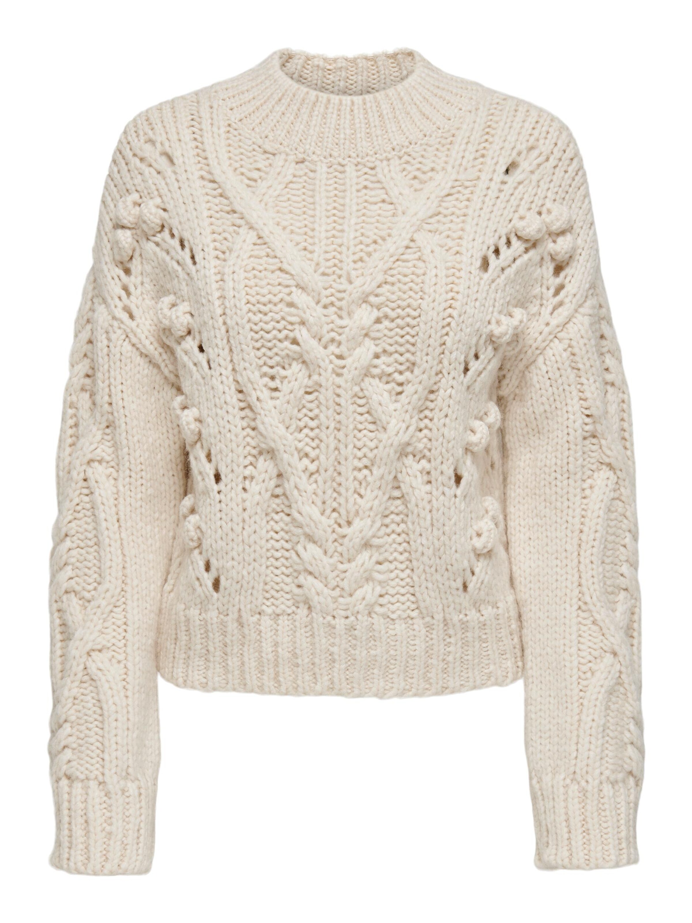 Pull-over 'Margaretha' ONLY en beige : devant