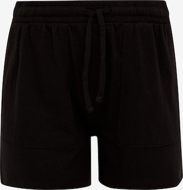 s.Oliver Shorts in Schwarz: predná strana