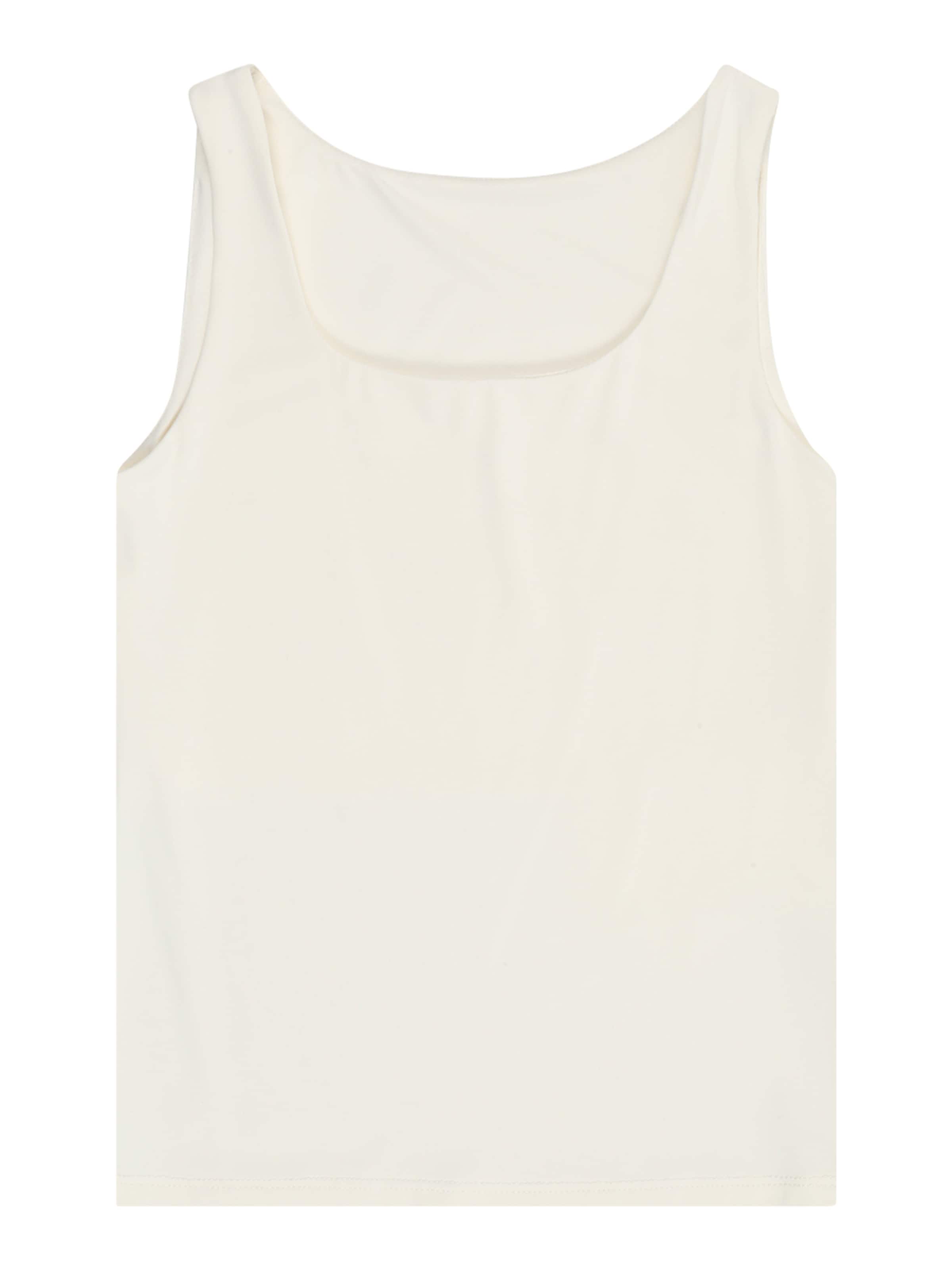 ONLY GIRLS Top 'KOGEa' | bela barva: sprednja stran