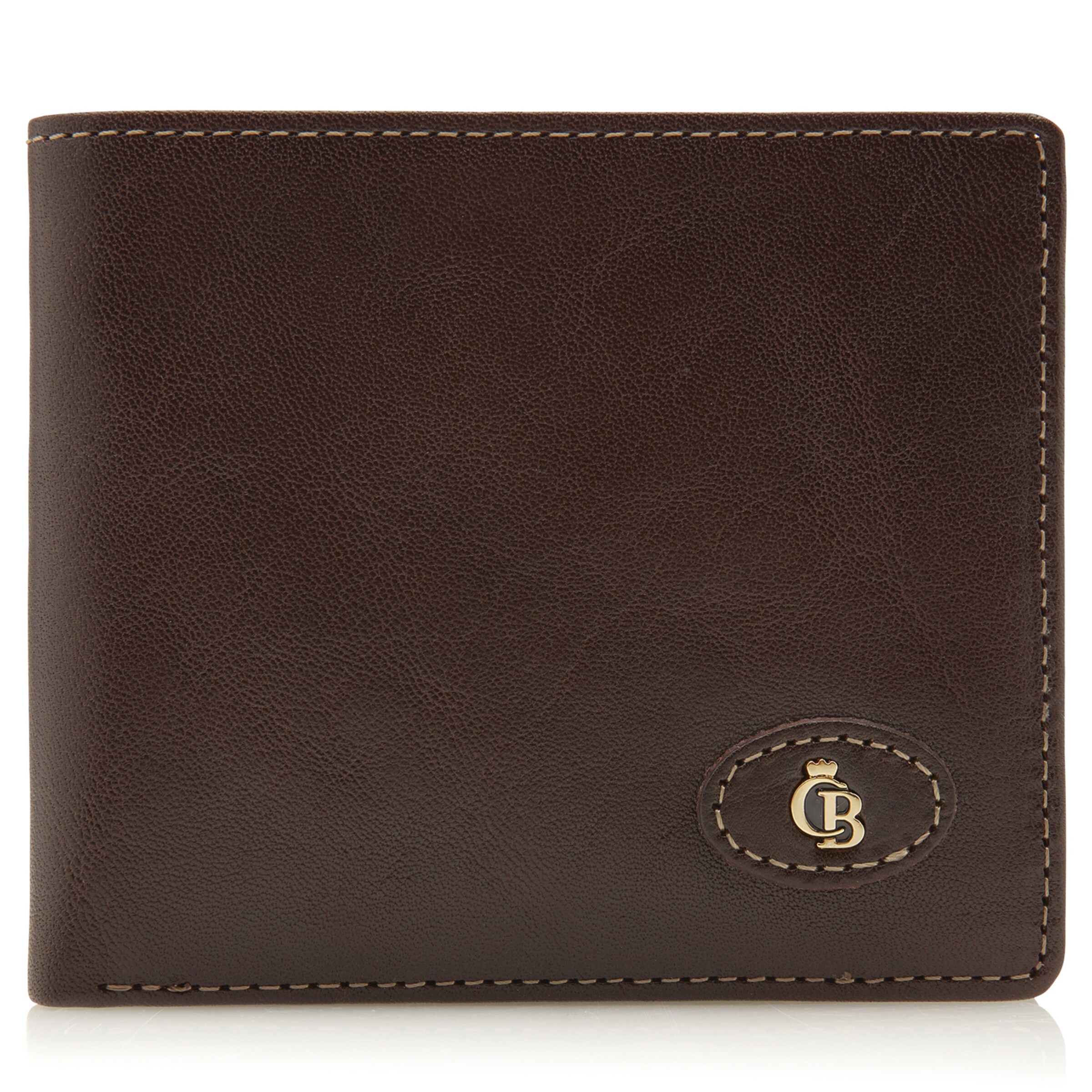 Portamonete 'Gaucho' di Castelijn & Beerens in marrone: frontale