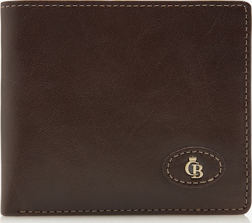 Portamonete 'Gaucho' di Castelijn & Beerens in marrone: frontale