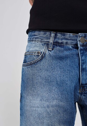 2Y Premium Regular Jeans in Blau
