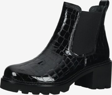 Paul Green Chelsea Boots in Schwarz: predná strana