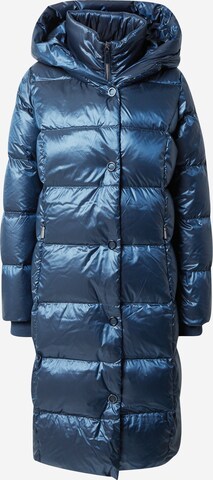 COMMA Winter Coat in Blue: front