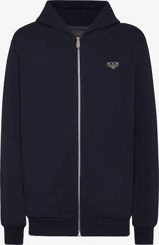 Philipp Plein - Casaco em moletão 'Iconic' em azul: frente