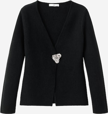 MANGOKardigan 'Tapies' - crna boja: prednji dio