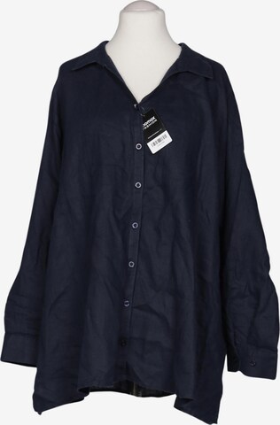 Ulla Popken Bluse 9XL in Blau: Vorderseite