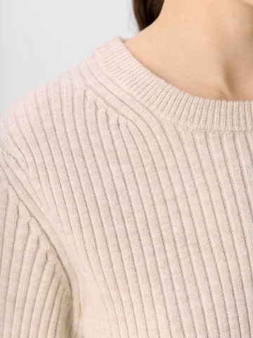 OBJECT Pullover 'OBJElva' i beige