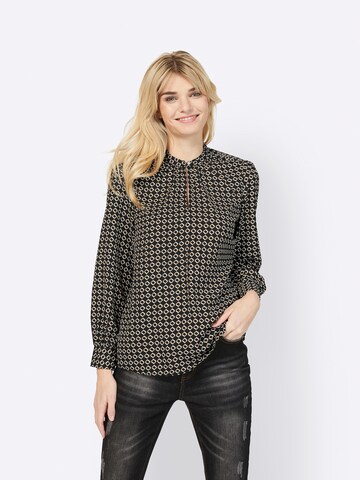 heine - Blusa en negro: frente