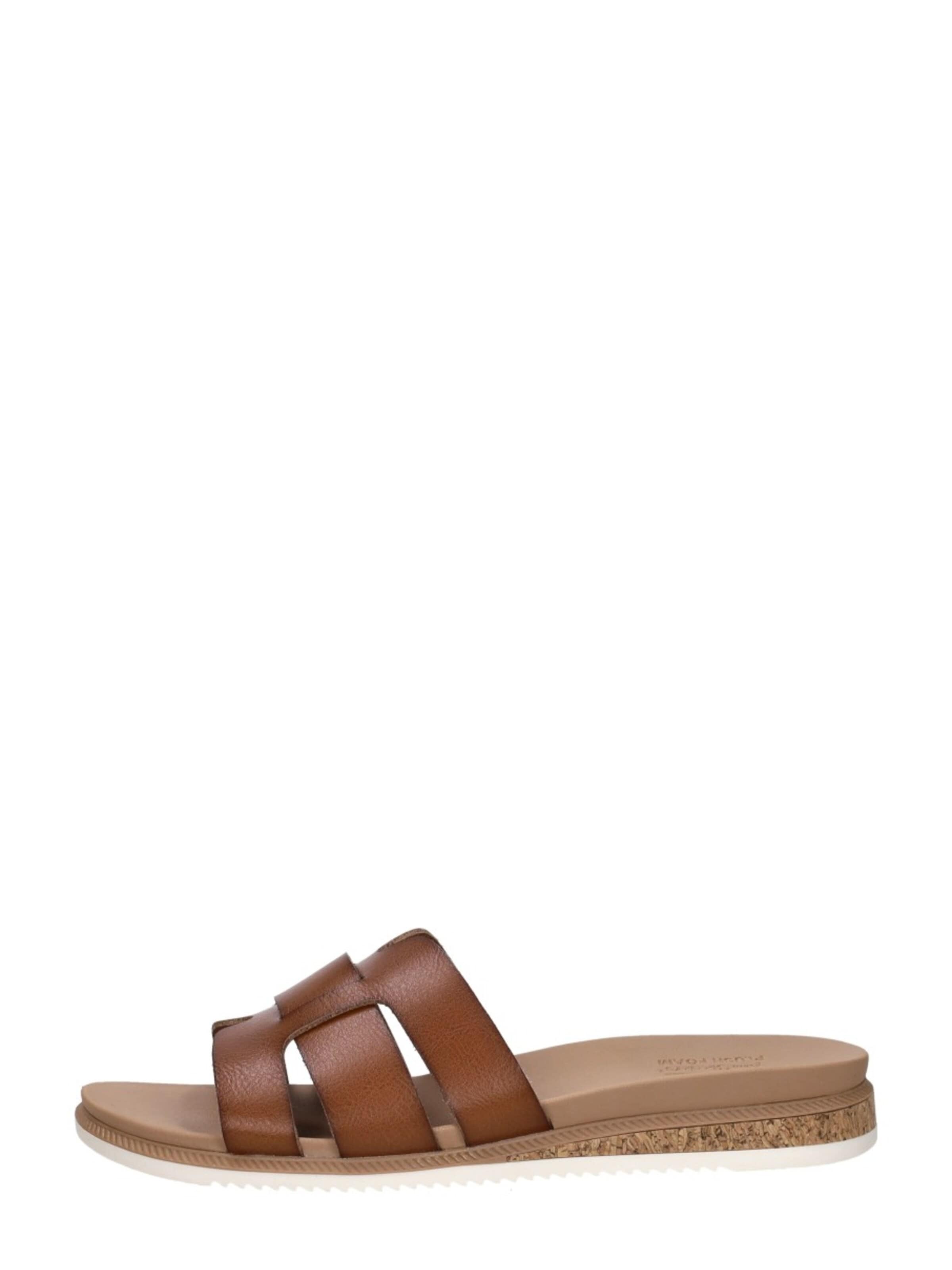 SKECHERS Pantolette‌‌‌‌‌‌‌ in Braun: Vorderseite