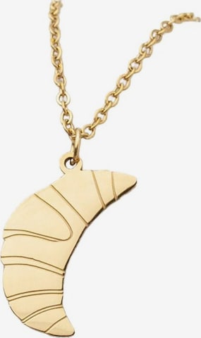 LUUK LIFESTYLE Necklace in Gold: front