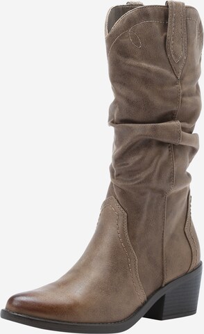 Bottes de cowboy 'TANUBIS' MTNG en marron : devant