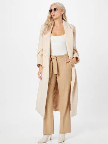 Bootcut Pantalon à pince 'Charlotte' s.Oliver BLACK LABEL en marron
