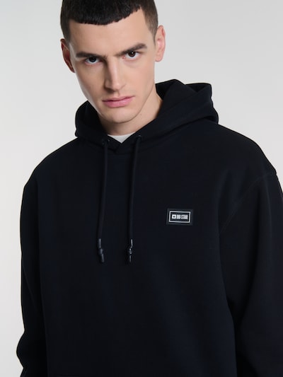 BIG STAR Sweatshirt in schwarz, Produktansicht