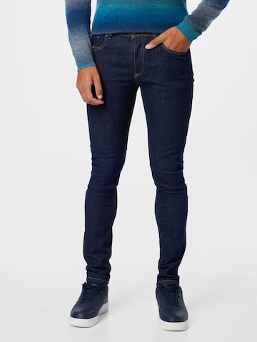 DIESEL Skinny Jeans 'SLEENKER' in Blauw: voorkant