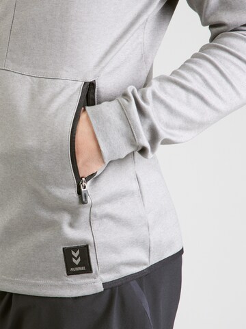 Hummel Sportsweatjacke 'Mt Interval' in Grau