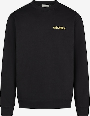 Cleptomanicx - Sweatshirt 'So hot!' em preto: frente