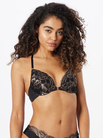 Hunkemöller Push-up BH 'Lexi' in Schwarz: Vorderseite