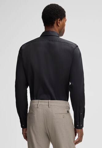 STRELLSON Regular fit Button Up Shirt 'Chris' in Black