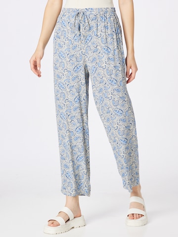 Noa Noa Loose fit Trousers in Blue: front