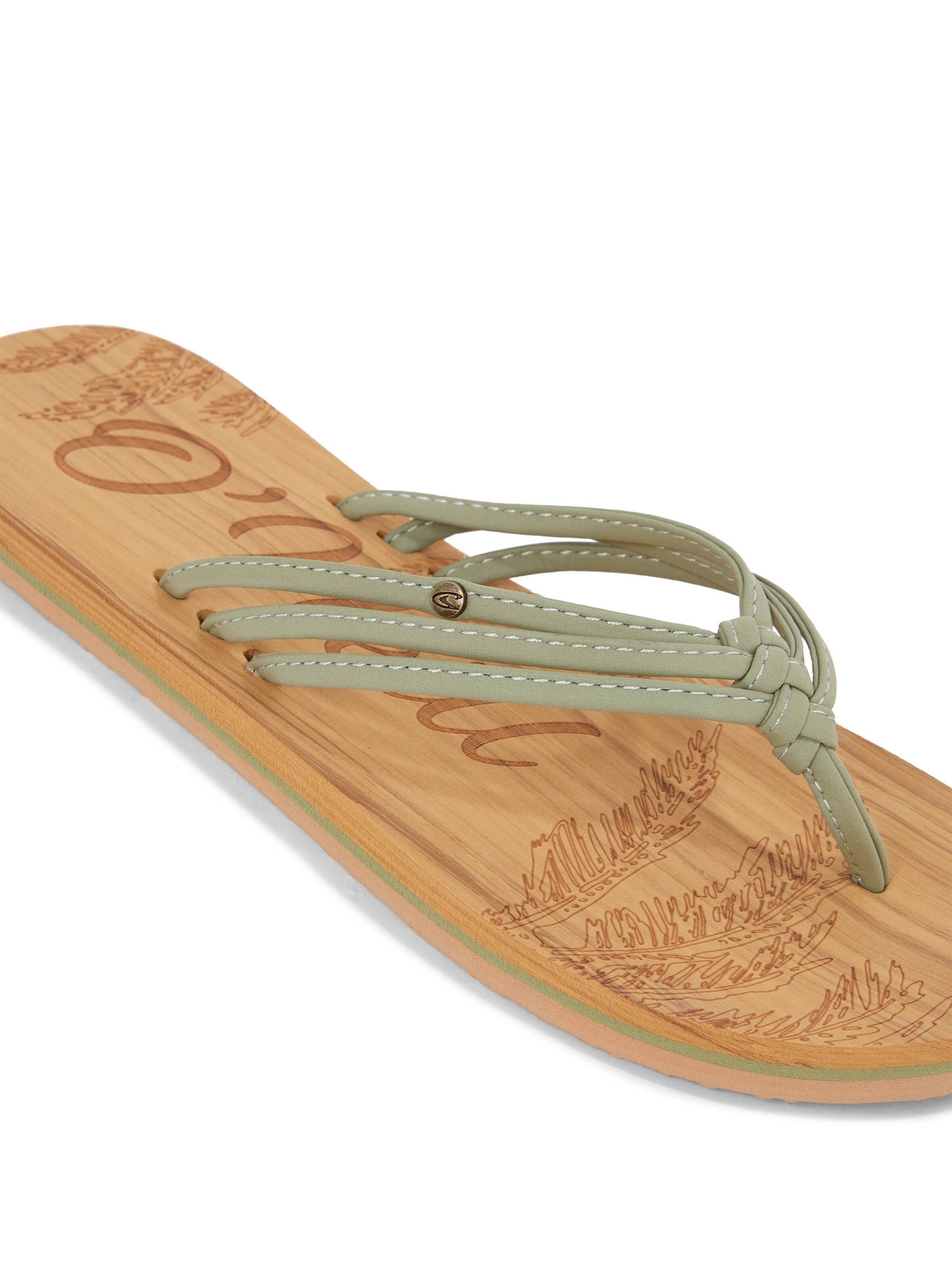 Flip-flops 'Ditsy' de la O'NEILL pe verde