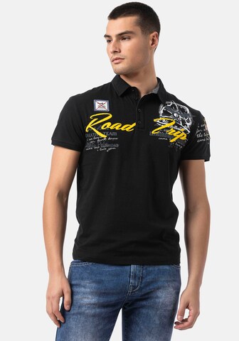 CIPO & BAXX Poloshirt in Schwarz