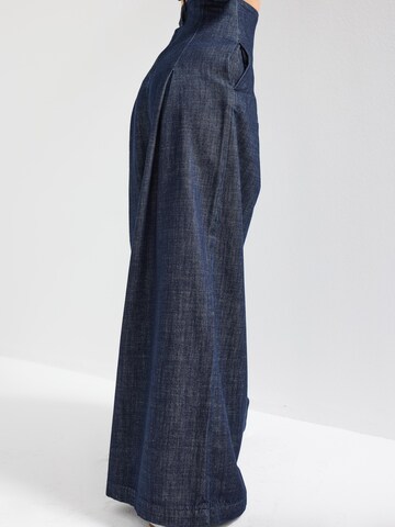 IT'S BASIC Wide leg Jeans 'PALAZZO HIGH RISE JEANS' in Blue
