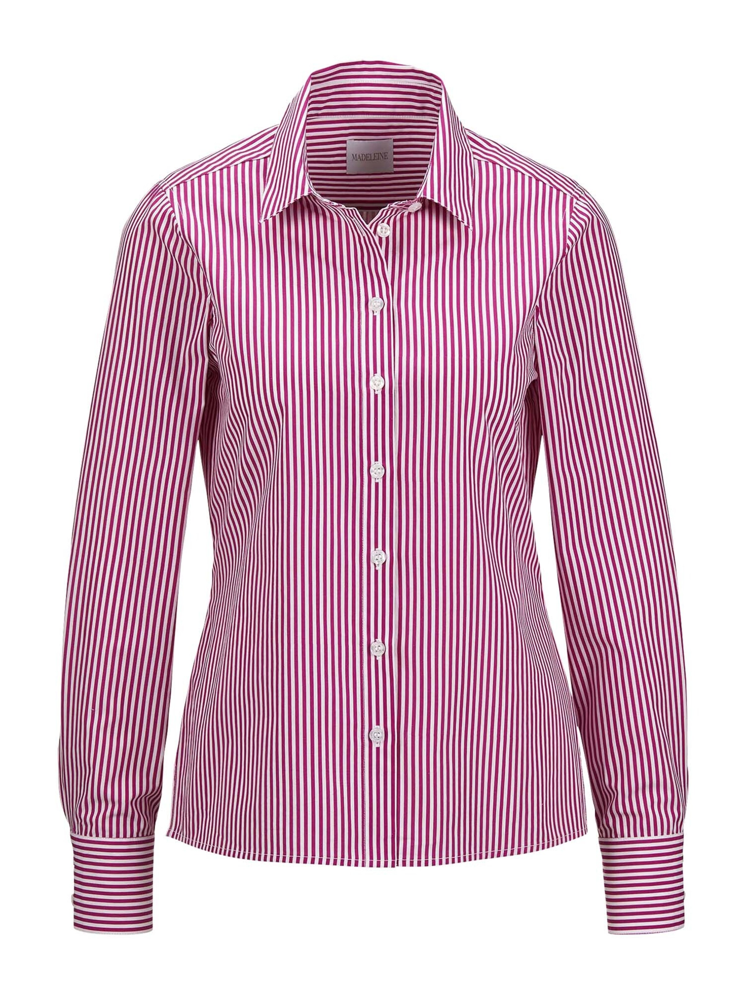 Chemisier MADELEINE en blanc : devant