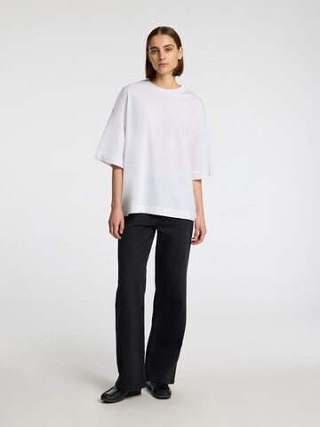 SELECTED FEMME Oversized bluse i hvid